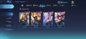 Conta Mobile Legends Colecionador Premium