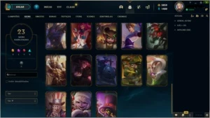 Conta League Of Legends - LOL - 5.8k de RP + Skins