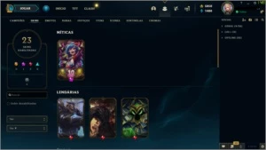 Conta League Of Legends - LOL - 5.8k de RP + Skins