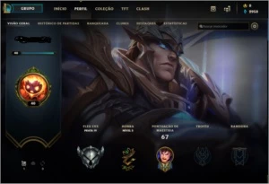 Conta de lol prata 4 - League of Legends