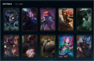 Conta de lol prata 4 - League of Legends