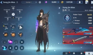 V>Conta Solo Leveling: Arise Level 60+Frieren+554Tiros - Others