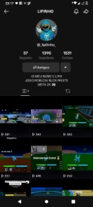 Conta Tik Tok 1390 seguidores! - Redes Sociais