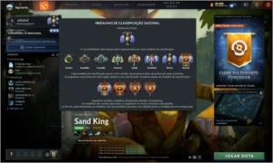 DOTA 2 / CONTA DIVINE 5 5450 DE MMR CONDUTA 10K