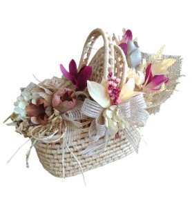 Cesta picnic decorada - Artesanato e Personalizados