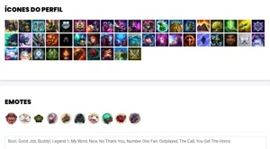 Conta ouro 3 com 5 Skins e 30 Champs - League of Legends LOL