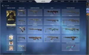 CONTA VALORANT PLAT 1 + SKINS