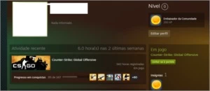 Conta CSGO - Prime - Aguia 2 - Counter Strike