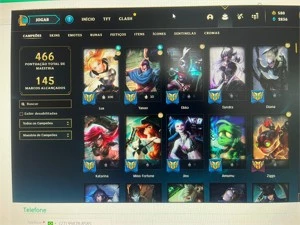 VENDO CONTA LOL 310 SKINS/NO PREÇO (ACEITO NEGOCIAÇÃO) - League of Legends