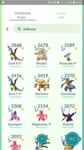 Conta Pokémon GO - Nível 38