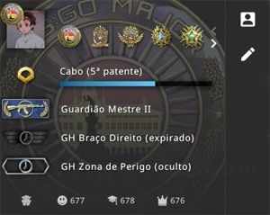CONTA PRIME CS GO - LV 39 STEAM - 7 MEDALHAS - +600 ELOGIOS - Counter Strike