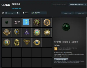 Conta Csgo - 11 Medalhas + 363 Jogos Pagos + Lvl 303 Steam - Counter Strike