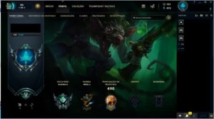 Conta Platina 2 - 115 skins - Todos os Campeões. - League of Legends LOL