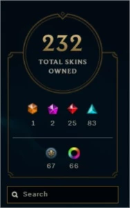 CONTA MESTRE, VÁRIAS SKINS, CROMAS, ETC. - League of Legends LOL