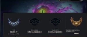Conta de lol criada em 2014 - League of Legends