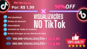 💎💎 Visualizações No Tiktok 💎💎 - Redes Sociais