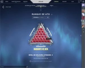 Conta com mais de 2900 gastos imortal 1, ex radiante - Valorant