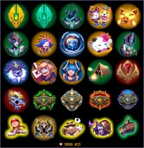 conta platina 3 - League of Legends LOL