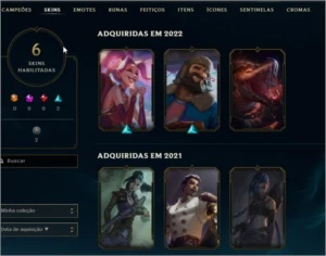 Conta Diamante 4 Smurf, Win rate e mmr alto - League of Legends LOL