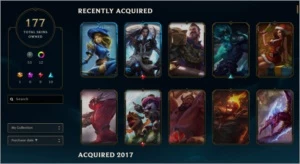 Conta LOL 177 Skins - Todos Champs - 80K EA - League of Legends