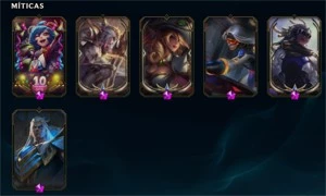 Conta LoL - Skins Mais Raras - League of Legends