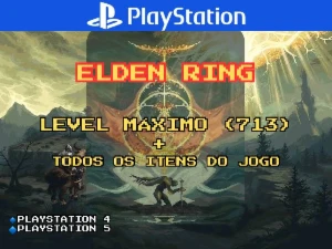 Elden Ring - Level Máximo (713) + Todos Os Itens Do Jogo