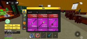 Conta de blox fruits, chute uma luck block - Roblox