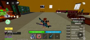 Conta de blox fruits, chute uma luck block - Roblox