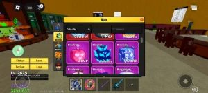 Conta de blox fruits, chute uma luck block - Roblox