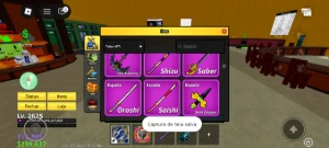 Conta de blox fruits, chute uma luck block - Roblox