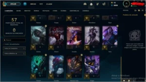CONTA MESTRE LEAGUE OF LEGENDS EMAIL NÃO VERIFICADO LOL
