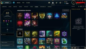 CONTA MESTRE LEAGUE OF LEGENDS EMAIL NÃO VERIFICADO LOL