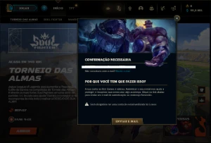 Conta Platina 1 com 24 Champs ( SEM EMAIL CONFIRMADO ) - League of Legends LOL