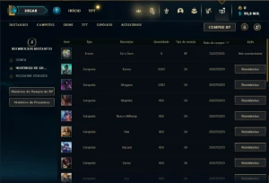 Conta Platina 1 com 24 Champs ( SEM EMAIL CONFIRMADO ) - League of Legends LOL