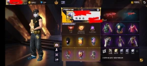 Conta de Free Fire super gemada 🔥