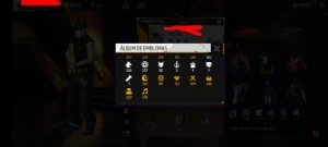 Conta de Free Fire super gemada 🔥