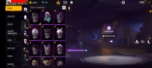 Conta de Free Fire super gemada 🔥