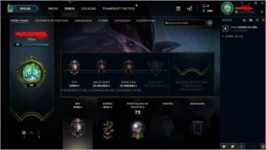 Conta barata com 3 partidas jogadas na md10 da Solo/duo - League of Legends LOL