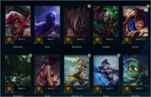 Conta barata com 3 partidas jogadas na md10 da Solo/duo - League of Legends LOL