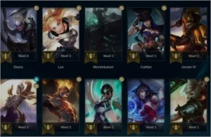 Conta barata com 3 partidas jogadas na md10 da Solo/duo - League of Legends LOL