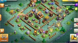Conta Clash of clans Cv 10 semi full