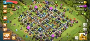 Clash of Clans cv13 quase full