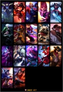 Conta GOLD V / 17 Skins e 40 Champs - League of Legends LOL
