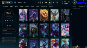 Conta LOL LVL 259 | Full Campeões| 220 Skins |UNRANKED| 2012 - League of Legends