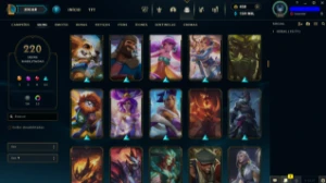 Conta LOL LVL 259 | Full Campeões| 220 Skins |UNRANKED| 2012 - League of Legends