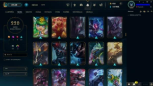Conta LOL LVL 259 | Full Campeões| 220 Skins |UNRANKED| 2012 - League of Legends