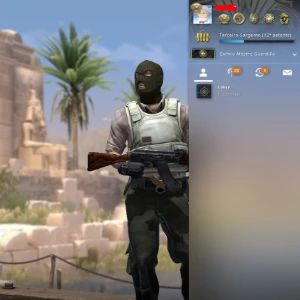 Conta Xerife - 5 Medalhas No Cs - Prime - Nivel 10 Steam - Counter Strike