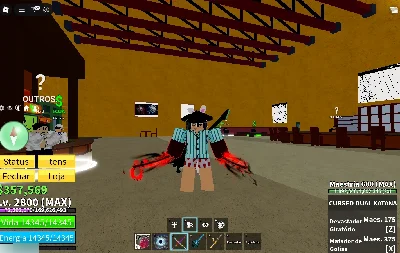 "Blox Fruits Conta Level MAX" - Roblox