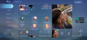 Glória Mitica Mobile Legends