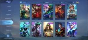 Conta Mobile Legends 500 reais